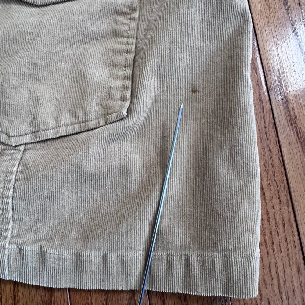 GAP Men’s Tan Corduroy Chore Jacket • Size L • Heritage Workwear - Picture 10 of 13